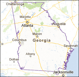 Georgia-map