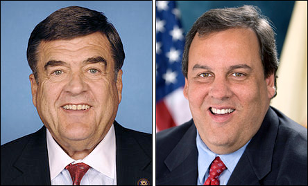Rep. Charles. A. "Dutch" Ruppersberger (D) | Gov. Chris Christie (R)