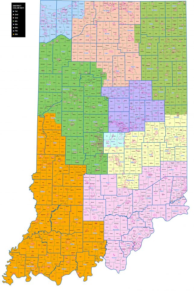 Indiana 2021 congressional redistricting map – The ELLIS Insight