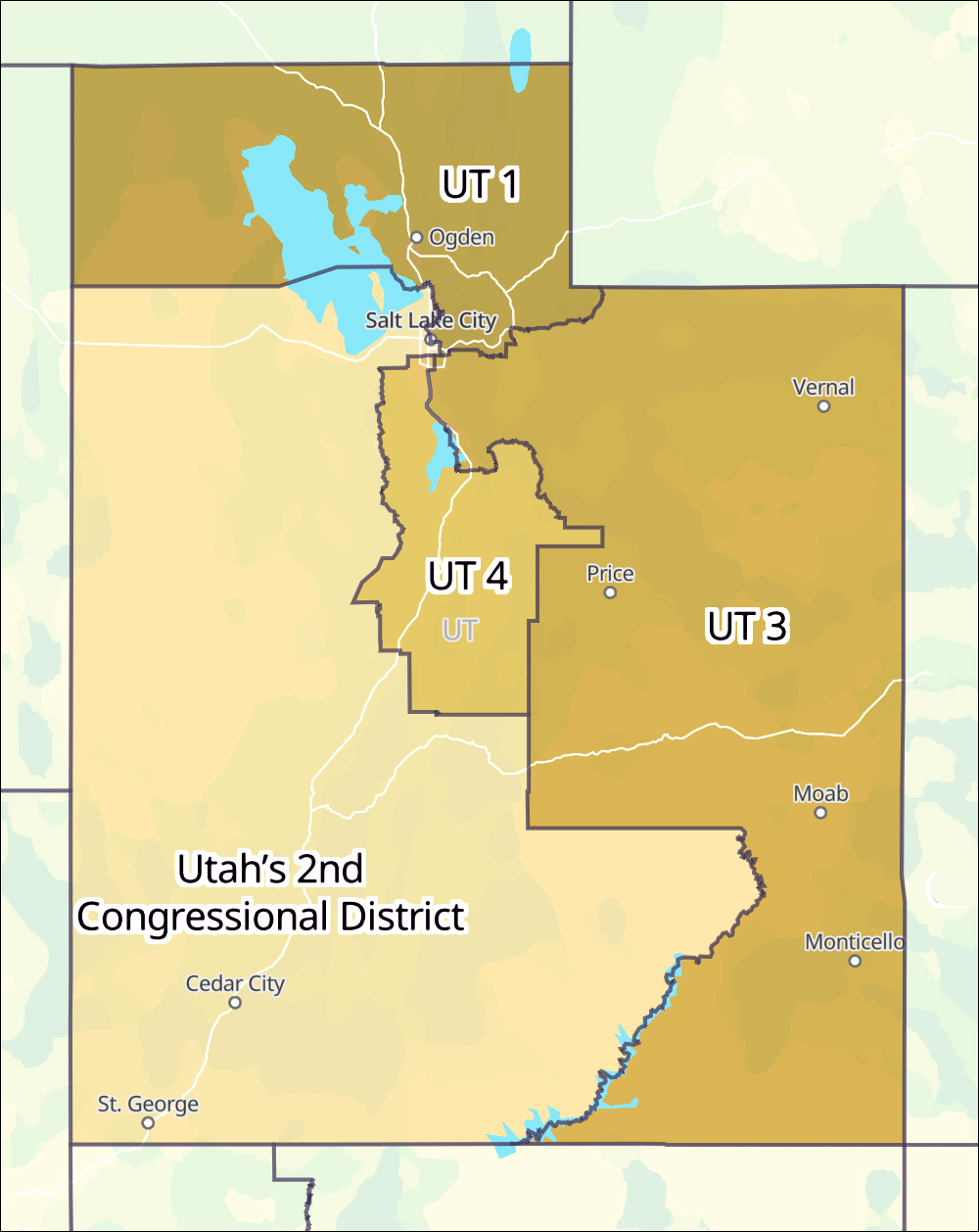 Utah Legislative Map Utah Joins Redistricting Wars – The ELLIS Insight
